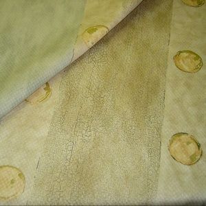 9.25 YARDS Vintage 90s Abstract Cotton Fabric